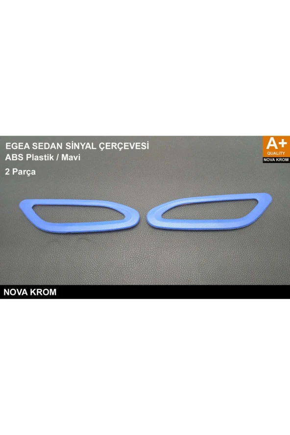 Fiat Egea Sinyal Çerçevesi Abs Plastik 2015 - 2024 (Mavi) ürün görseli 1