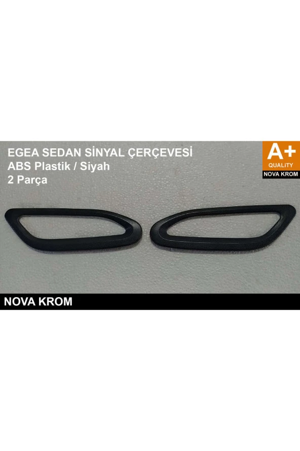 Fiat Egea Sinyal Çerçevesi Abs Plastik 2015 - 2024 (Siyah) ürün görseli 1