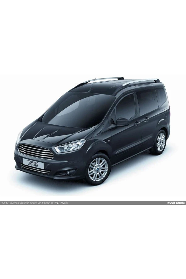 Ford Courier Krom Ön Panjur Seti 6 Prç Orj. Model 2014-2017 ürün görseli 1