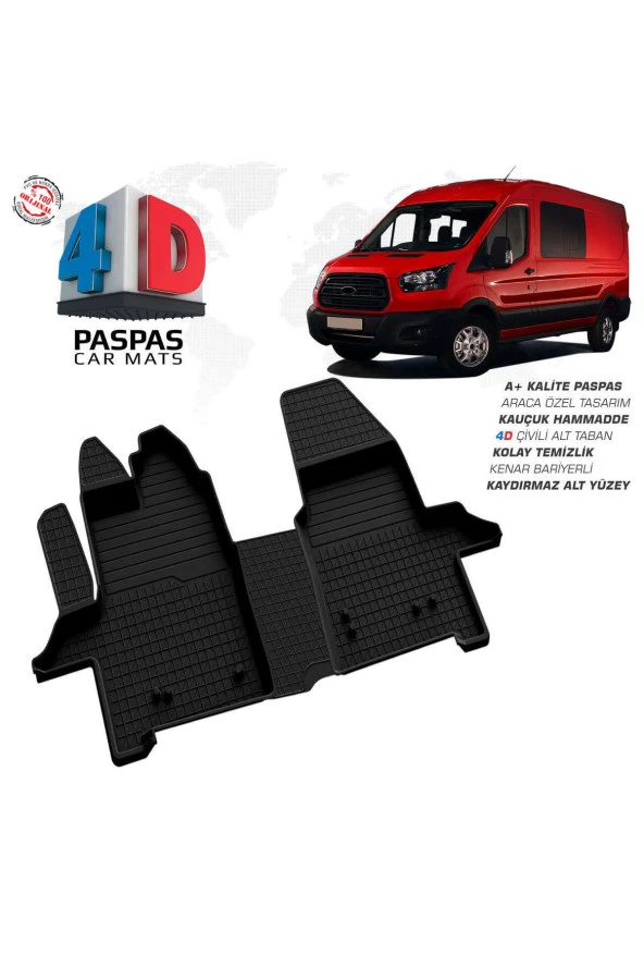Ford Transit 4D Havuzlu Paspas 2014 ve Üzeri ürün görseli 1