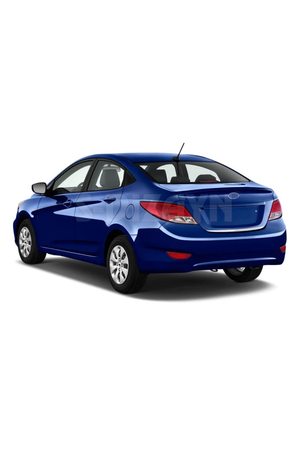 Hyundai Accent Blue Krom Bagaj Alt Çıta 2011-2017 ürün görseli 1
