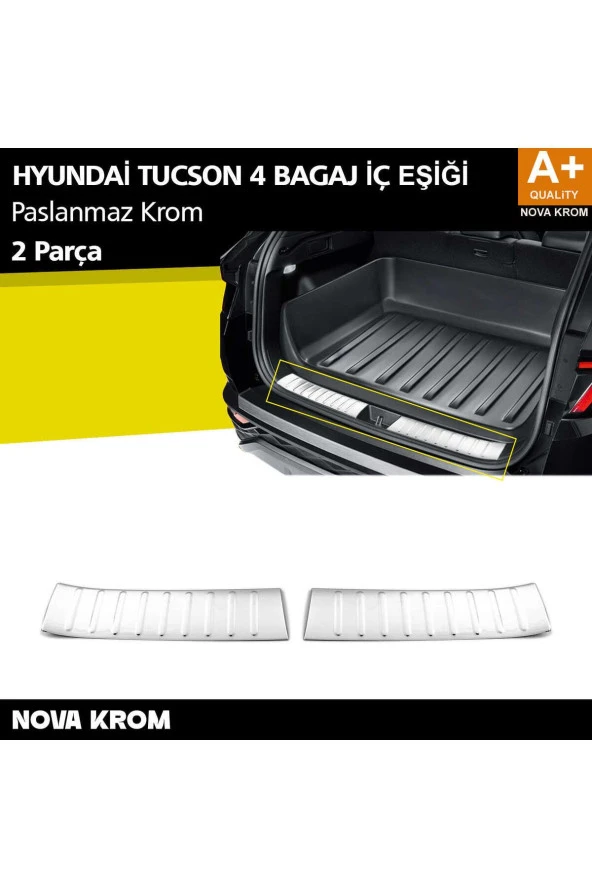 Hyundai Tucson 4 Krom Bagaj İç Eşiği 2021 Üzeri ürün görseli 1