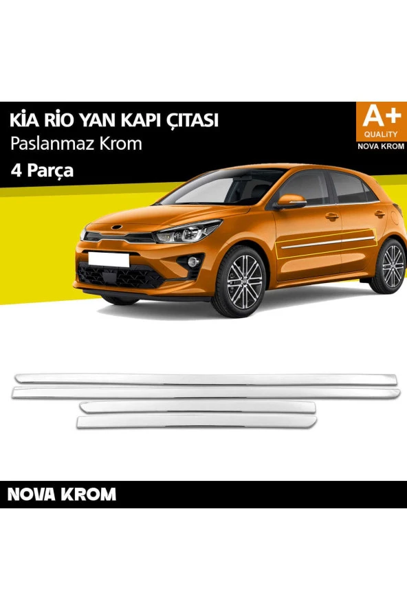 Kia Rio Krom Kapı Yan Çıtası 4 Prç 2017 Üzeri ürün görseli 1