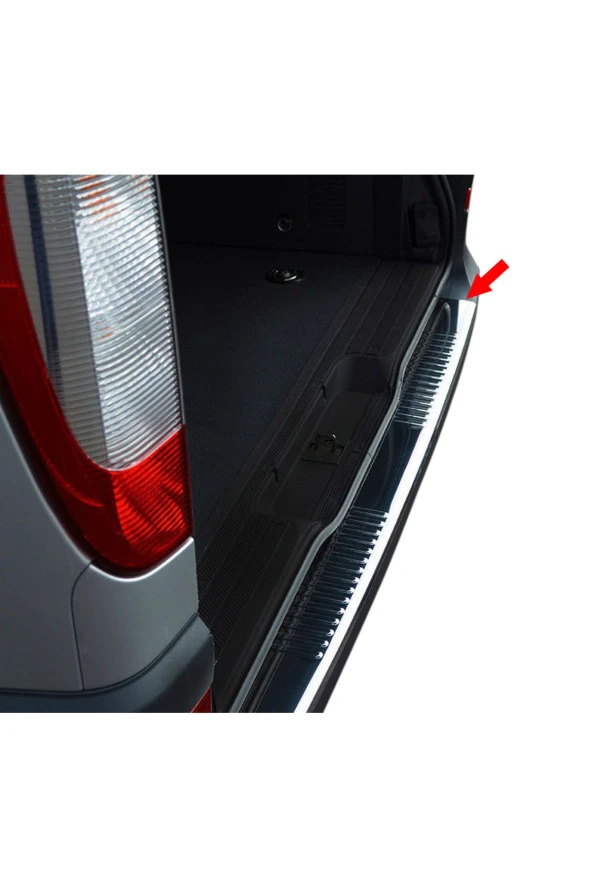 Mercedes Viano W639 Krom Arka Tampon Eşiği 2004-2014 ürün görseli 1