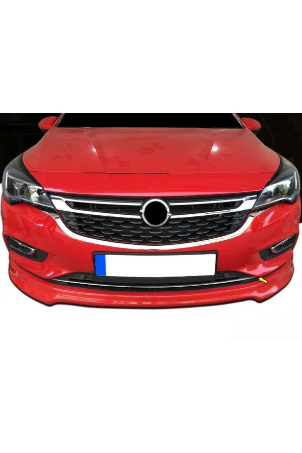 Opel Astra K HB Krom Ön Tampon Alt Çıtası 1 Prç 2015-2019 Sensörlü ürün görseli 1