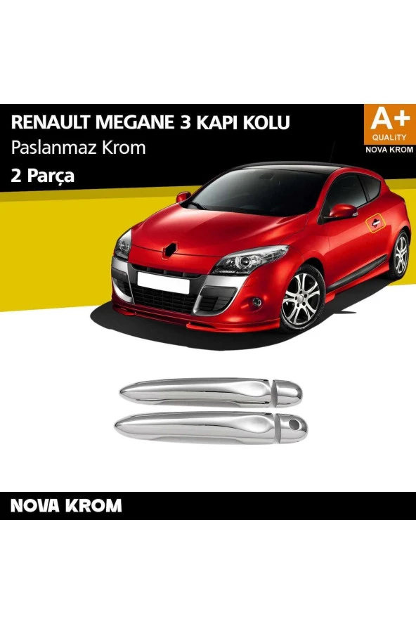 Renault Megane 3 Krom Kapı Kolu 2 Kapı 2010-2016 ürün görseli 1