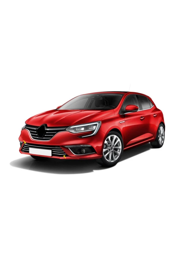 Renault Megane 4 Krom Ön Tampon Çıtası 2016-2020 ürün görseli 1
