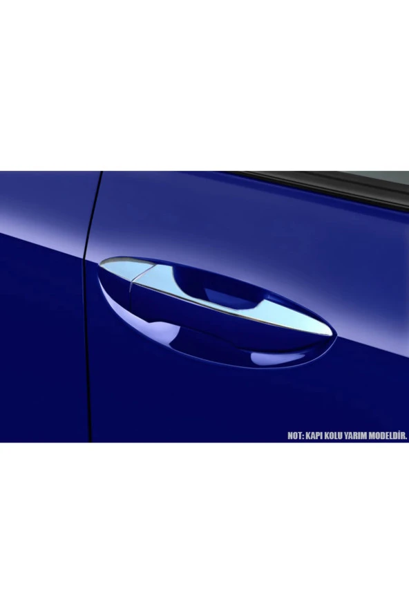 Toyota Corolla Krom Kapı Kolu Yarım Model 4 Prç. 2013-2018 - Resim 2