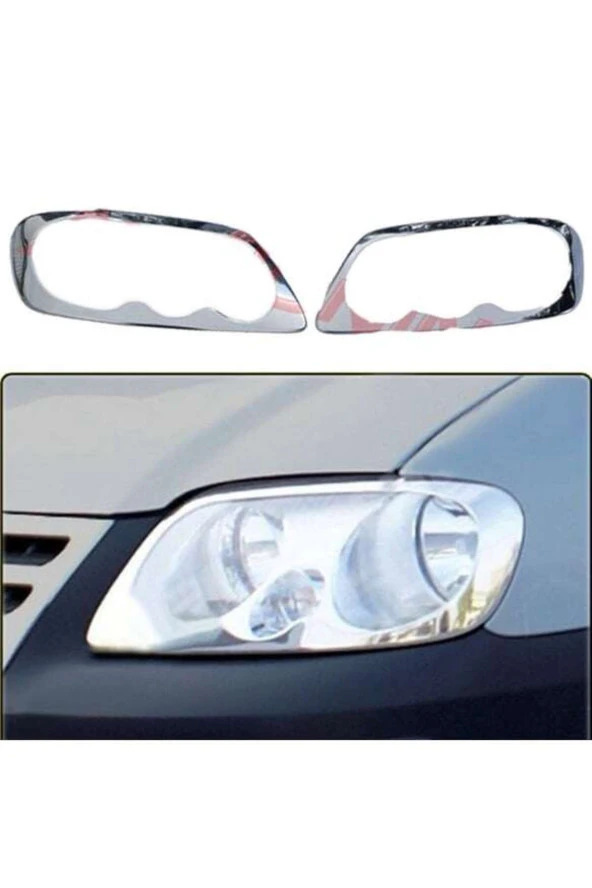 VW Caddy Krom Far Çerçevesi 2 Prç 2004-2010 ürün görseli 1