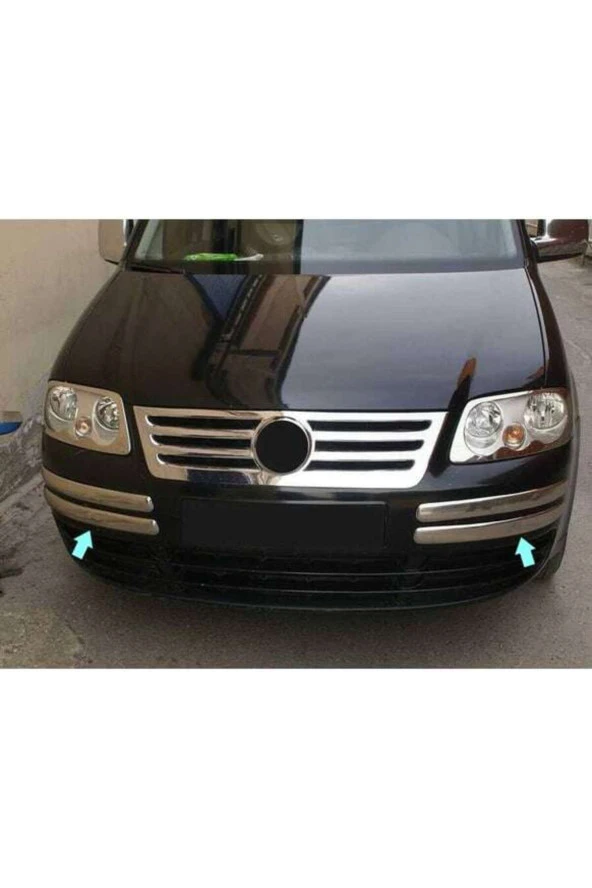VW Caddy Krom Ön Tampon Kaşı 4 Prç. 2004-2010 ürün görseli 1