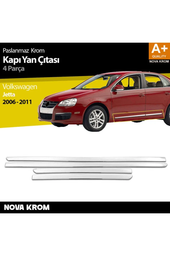 VW Jetta Krom Kapı Yan Çıtası 2006-2011 ürün görseli 1