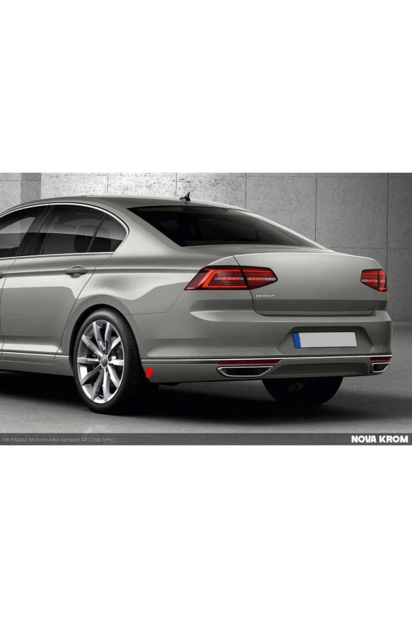 VW Passat B8 Krom Aksesuar Çıta Seti A+Kalite ürün görseli 1