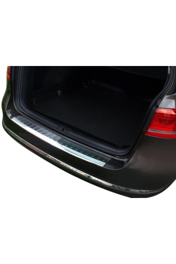 VW Passat B7 Sw Krom Arka Tampon Eşiği 2011-2015 ürün görseli 1