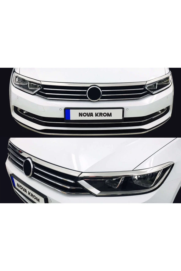 VW Passat B8 Krom Aksesuar Seti Full A+Kalite ürün görseli 1