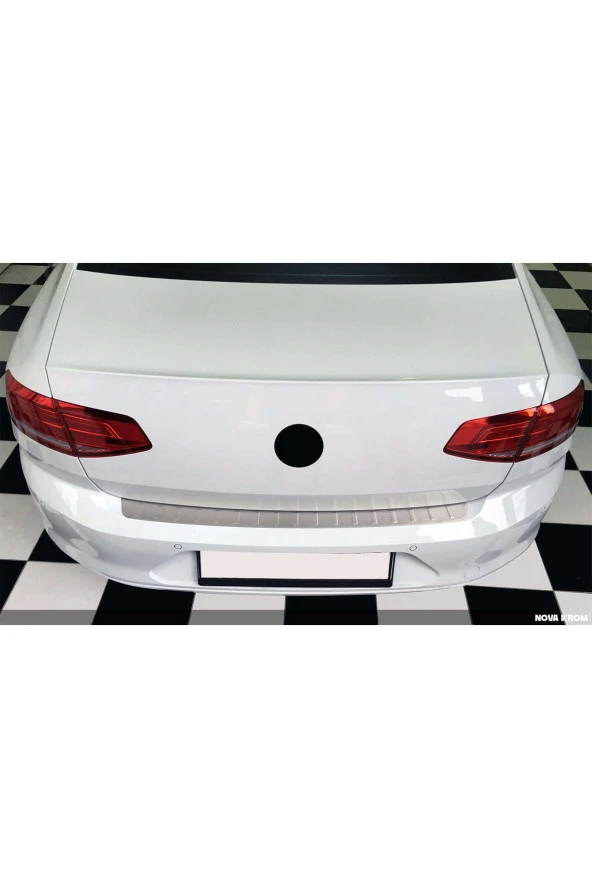 VW Passat B8 Krom Arka Tampon Eşiği 2015 Üzeri ürün görseli 1