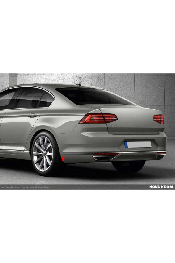 VW Passat B8 Krom Aksesuar Seti Full A+Kalite - Resim 2