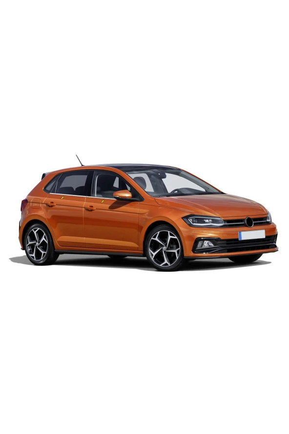 VW Polo MK6 Krom Cam Çıta 4 Prç. 2017 Üzeri ürün görseli 1