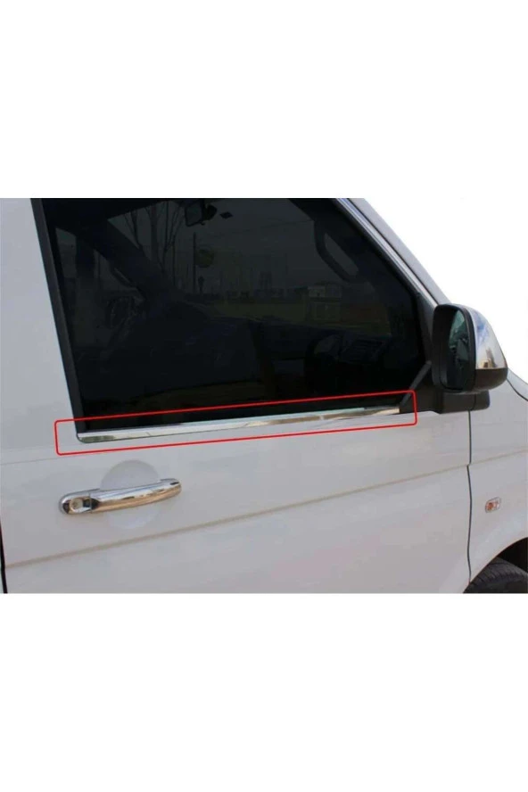 VW T5 Caravelle Krom Cam Çıtası 2 Prç 2004 Üzeri ürün görseli 1