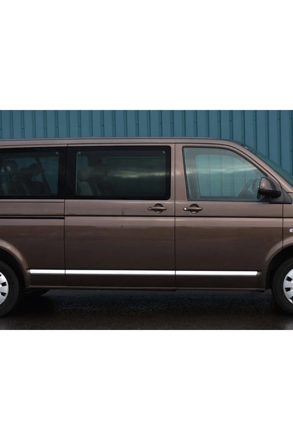VW T5 Caravelle Krom Yan Kapı Çıtası 5 Prç. (K.Ş) 2010 Üzeri ürün görseli 1
