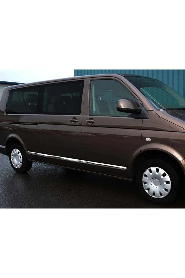 VW T5 Caravelle Krom Yan Kapı Çıtası 7 Prç 2004 Üzeri (U.Ş) ürün görseli 1