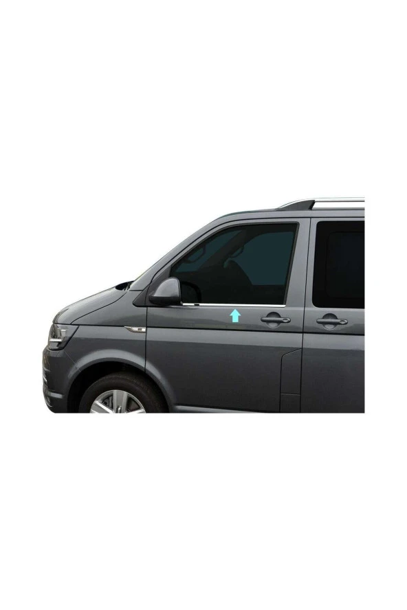 VW T6 Transporter Krom Cam Çıtası 2 Prç. 2015 Üzeri ürün görseli 1