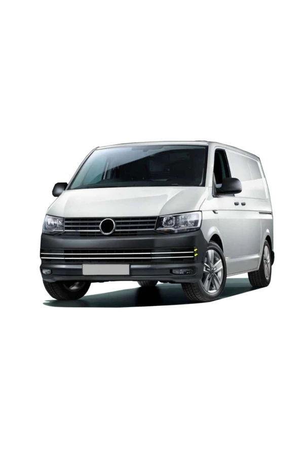 VW T6 Transporter Krom Ön Tampon Çıtası 6 Prç. (Trendline) 2015 Üzeri ürün görseli 1