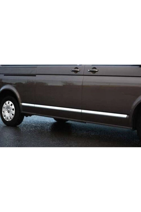 VW T6 Transporter Krom Yan Kapı Çıtası 7 Prç. (U.Şasi) 2015 Üzeri ürün görseli 1
