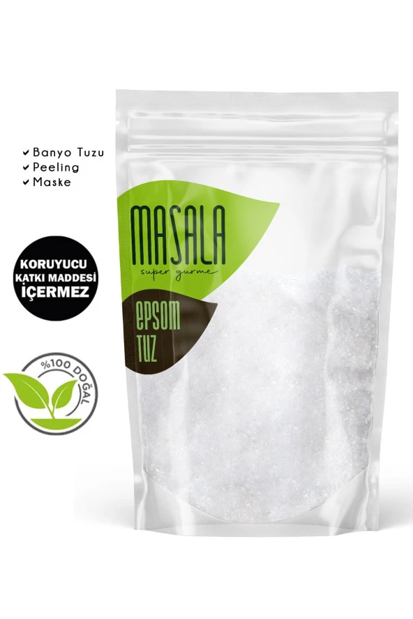 Epsom Tuz 1 kg (İngiliz tuzu- magnezyum sülfat) magnesium sulfate ürün görseli 1