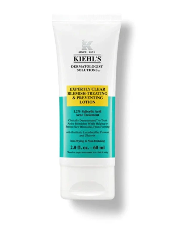 Kiehl's Expertly Clear Blemish-Treating & Preventing Lotion 60 ML - Sivilce Karşıtı Krem ürün görseli 1