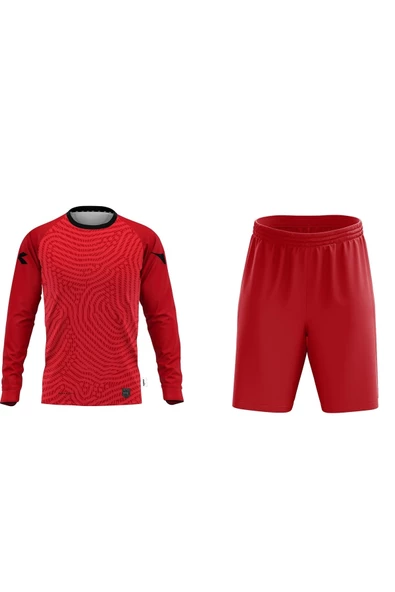 Diadora Elite - Kırmızı Kaleci Forma + Şort Takımı - 1160003ELITE ürün görseli 1