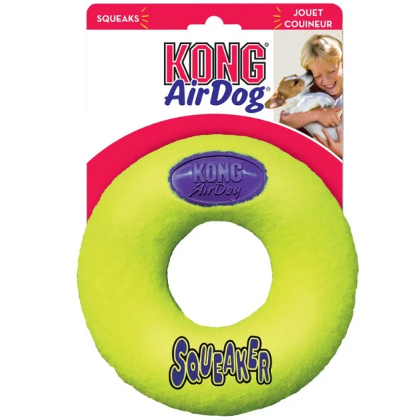 Kong Air Sq Sesli Oyuncak Donut L 17cm ürün görseli 1