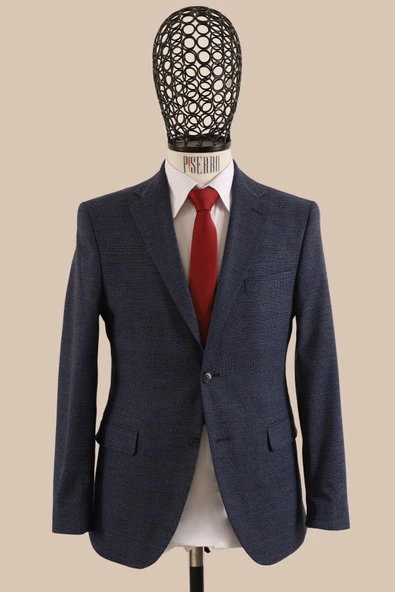 Slim Fit Tek Ceket ürün görseli 1