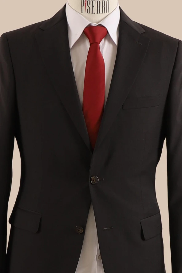 Slim Fit Takım Elbise - Resim 3