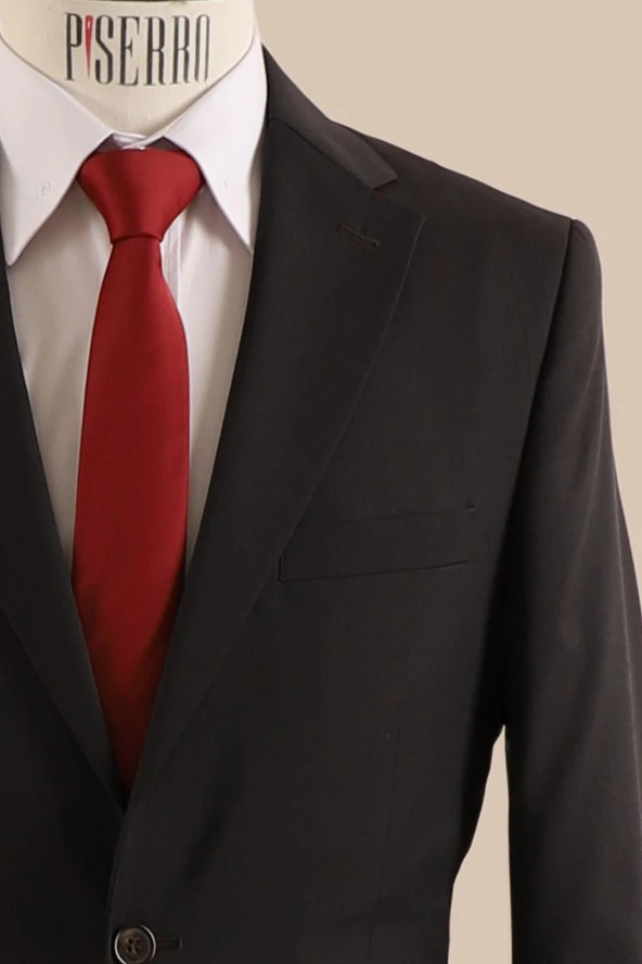 Slim Fit Takım Elbise - Resim 4