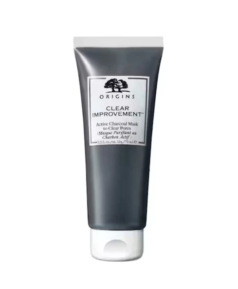 ORIGINS Clear Improvement - Gözenek Karşıtı Aktif Kömür Maske 75 ML - Yüz Maskesi ürün görseli 1
