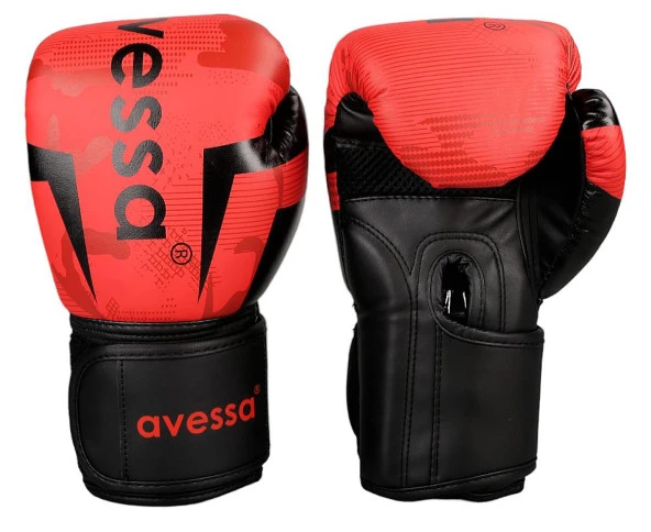 Avessa Ring-316 Boks Eldiveni Kırmızı 16 Oz ürün görseli 1