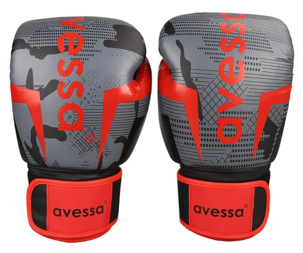 Avessa Ring-310 Boks Eldiveni Siyah 10 Oz - Resim 2