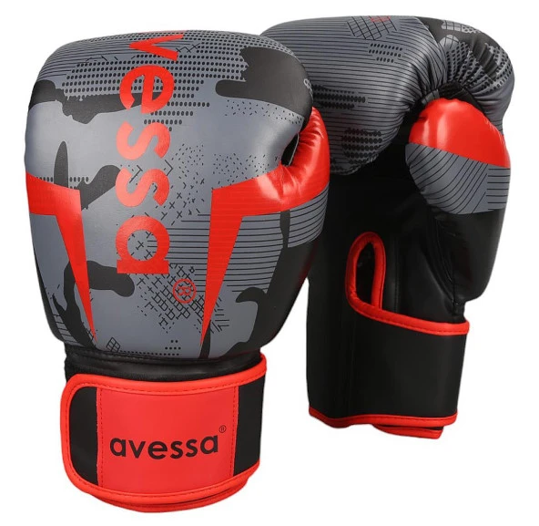 Avessa Ring-312 Boks Eldiveni Siyah 12 Oz - Resim 3