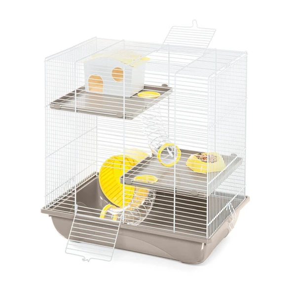 Imac Criceti 7 Hamster Kafesi Fuşya 45x30x47,5 cm ürün görseli 1