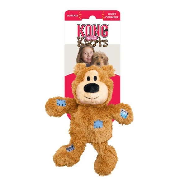 Kong Knots Ayı Köpek Oyuncağı M-L 26cm ürün görseli 1