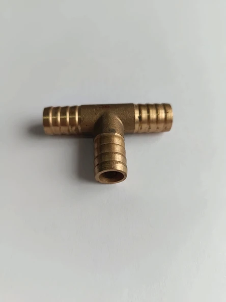 Sarı Te Üçlü Hortum Eki 10mm - Resim 3