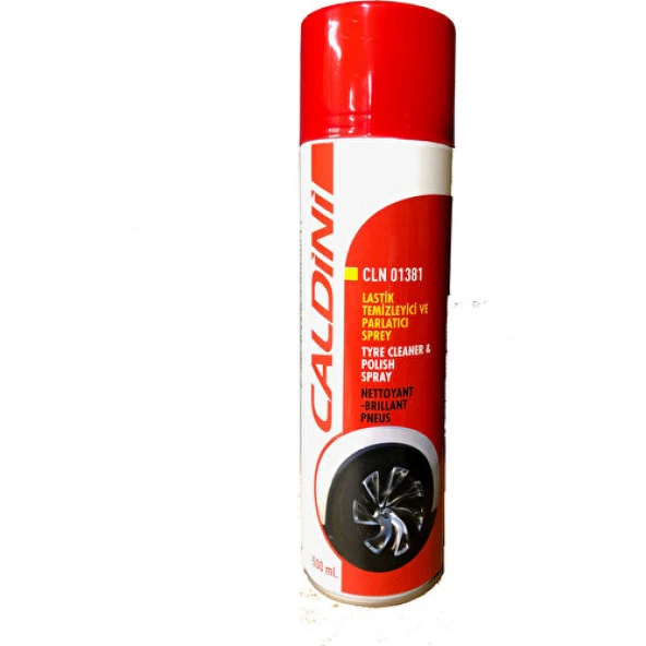 CALDİNİ LASTİK TEMİZLEYİCİ VE PARLATICI SPRET 500 ML ürün görseli 1