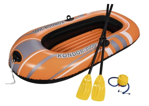 Bestway Hydro-Force Kondor 2000 Şişme Bot Set 196x114 cm ürün görseli 1