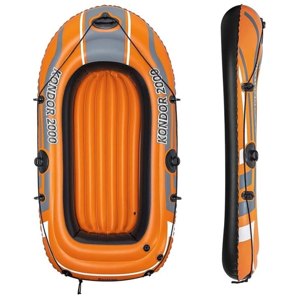 Bestway Hydro-Force Kondor 2000 Şişme Bot Set 196x114 cm - Resim 2