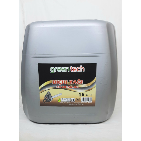 greentech 30 NUMARA BIÇKI TESTERE ZİNCİR YAĞI 16 LİTRE ürün görseli 1