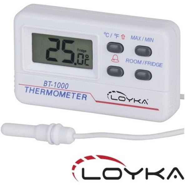 Loyka BT-1000 Alarmlı Buzdolabı Termometresi ürün görseli 1