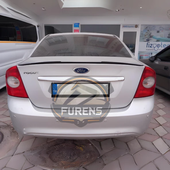 Ford Focus 2-2,5 Bagaj Üstü Slim Yarasa Spoiler Piano Black Parlak Siyah 2006-2011 ürün görseli 1