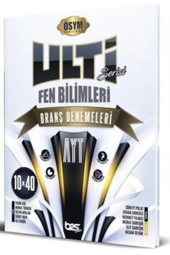 Ayt Fen Bilimleri Ulti Serisi 10 X 40 Branş Denemeleri ürün görseli 1