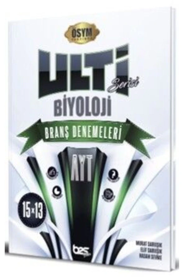 Ayt Biyoloji Ulti Serisi 15 X 13 Branş Denemeleri ürün görseli 1