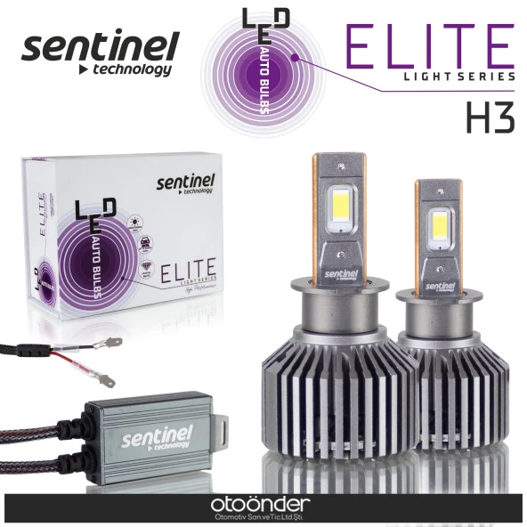 Elite Led Xenon Ampülü 65w 12v 12000 Lumen 6500 Kelvin Beyaz Işık  H3 ürün görseli 1